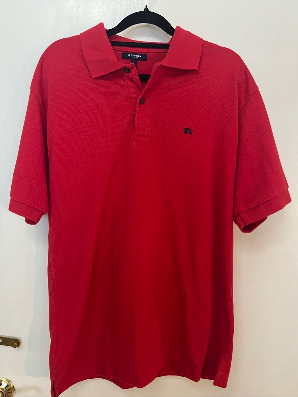 Burberry Dark Red Polo